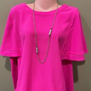 Worthington Pink Top size 1X